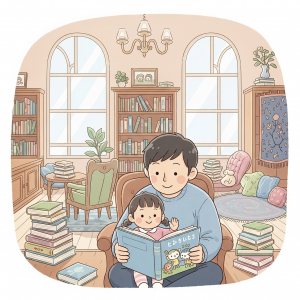 親子で図書館