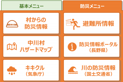 メニュー画面 変更後