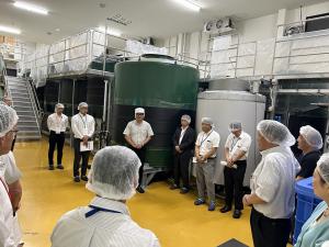 米澤酒造視察